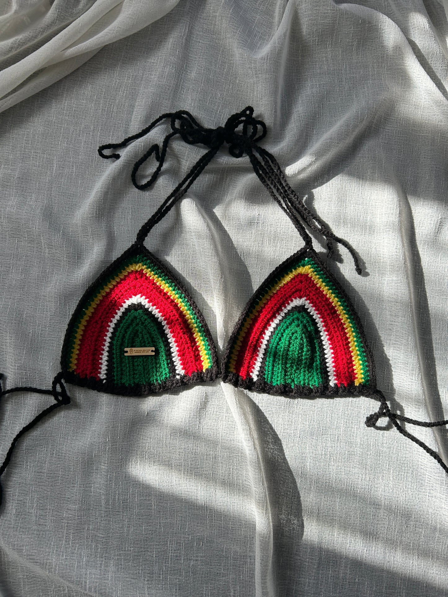 caribbean flag bra