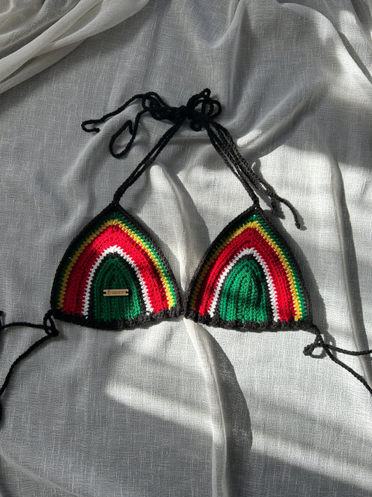 caribbean flag bra